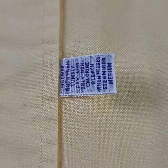 Ralph Lauren The Big Oxford Longsleeve Button-Up Shirt Blue Logo Mens Large Flaw - Picture 5 of 12